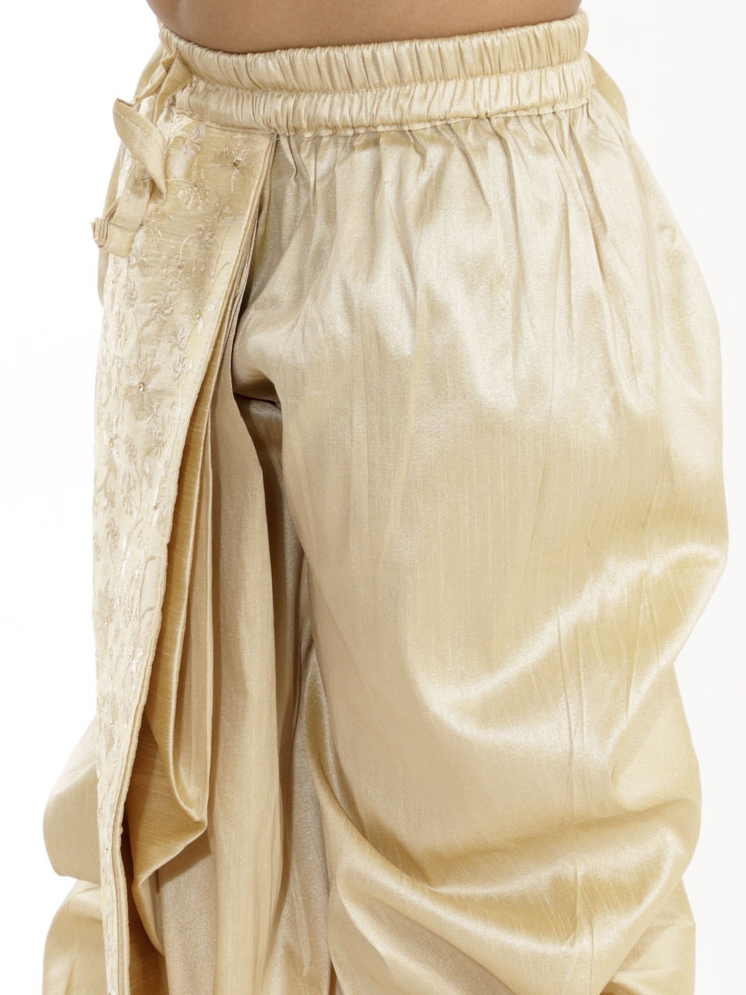 Juniors by Lifestyle Boys Beige Cotton Solid Woven Bottom