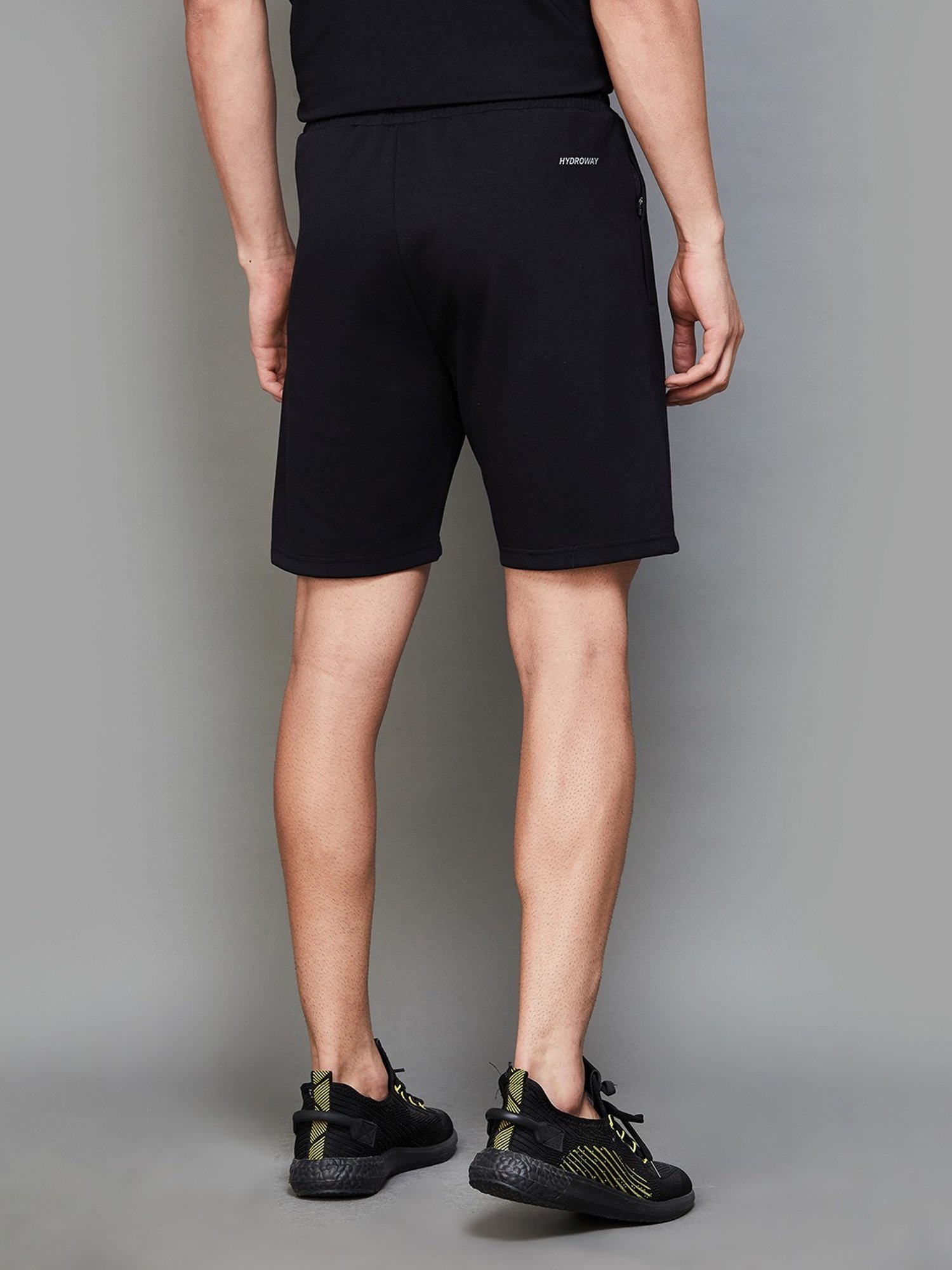 KAPPA Black Regular Fit Shorts