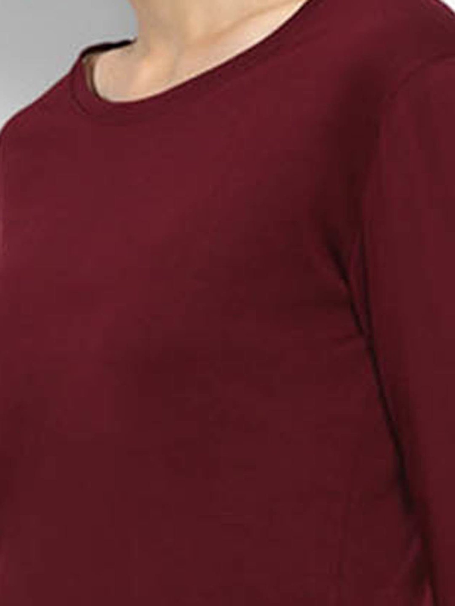 Appulse Maroon & Dark Pink Cotton T-Shirt - Pack of 2