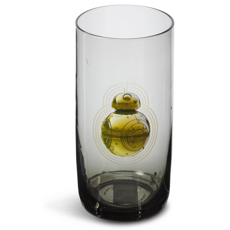 Seven20 Star Wars: The Force Awakens 20oz Black Glass Tumbler - BB-8