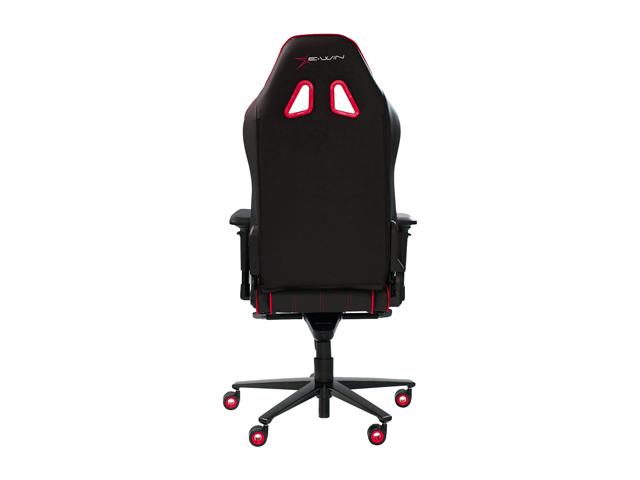 EWin Gaming and Office Chair CPB Champion Series Ergonomic Chair With Pillows (Black and Red)