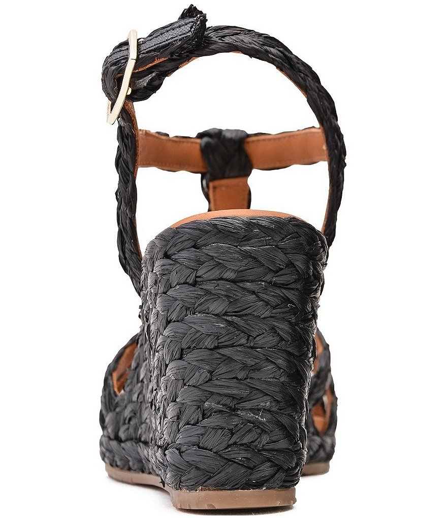Andre Assous Madina Woven Raffia Espadrille Sandals
