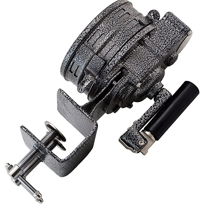 Loud BaseTableClamp Mount Hand Crank Manual Operated Metal AlarmSiren Air Raid VXS1000EM