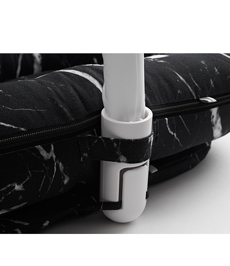 DockATot 0-8 Months Black Marble Deluxe Dock Cover, Stage 1