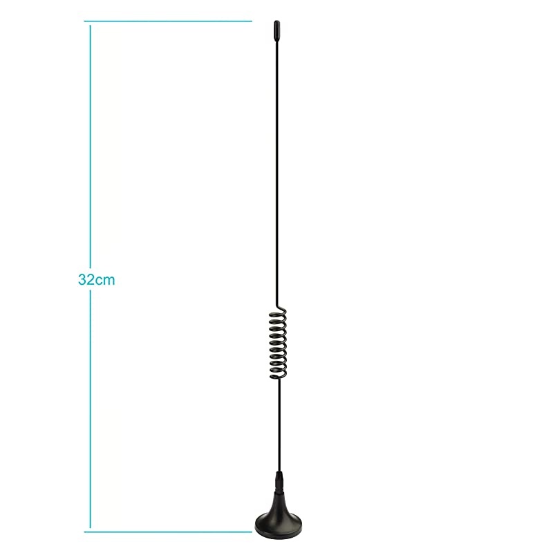 Dual Band 978MHz 1090MHz 5dBi Magnetic Base SMA Male MCX Antenna 2Pack for Aviation Dual Band 978MHz 1090MHz ADSB Receiver RTL SDR Software Defined Radio USB Stick Dongle Tuner Receiver