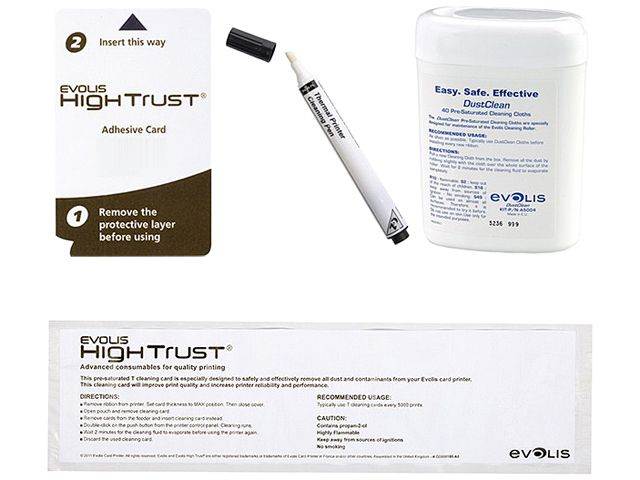 Evolis Advanced Printer Cleaning Kit