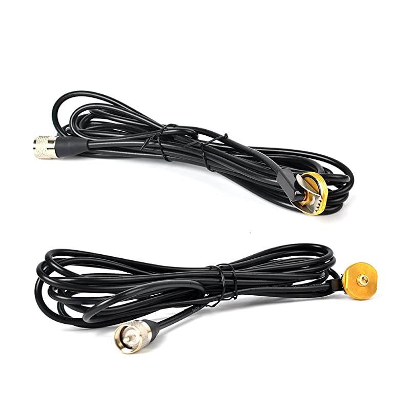 Radio Antenna Roof Mount NMO Installation RG58 Coax Extension Cable UHF PL259 4M13ft for YaesuVertex Kenwood Mobile Radio