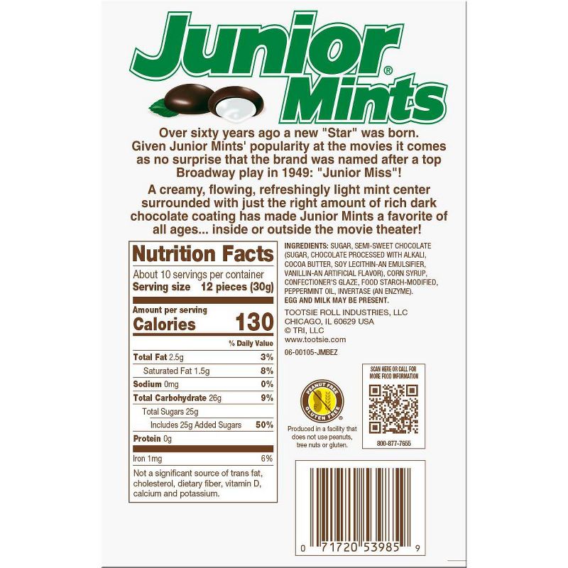 Junior Mints Candies - 10.5oz