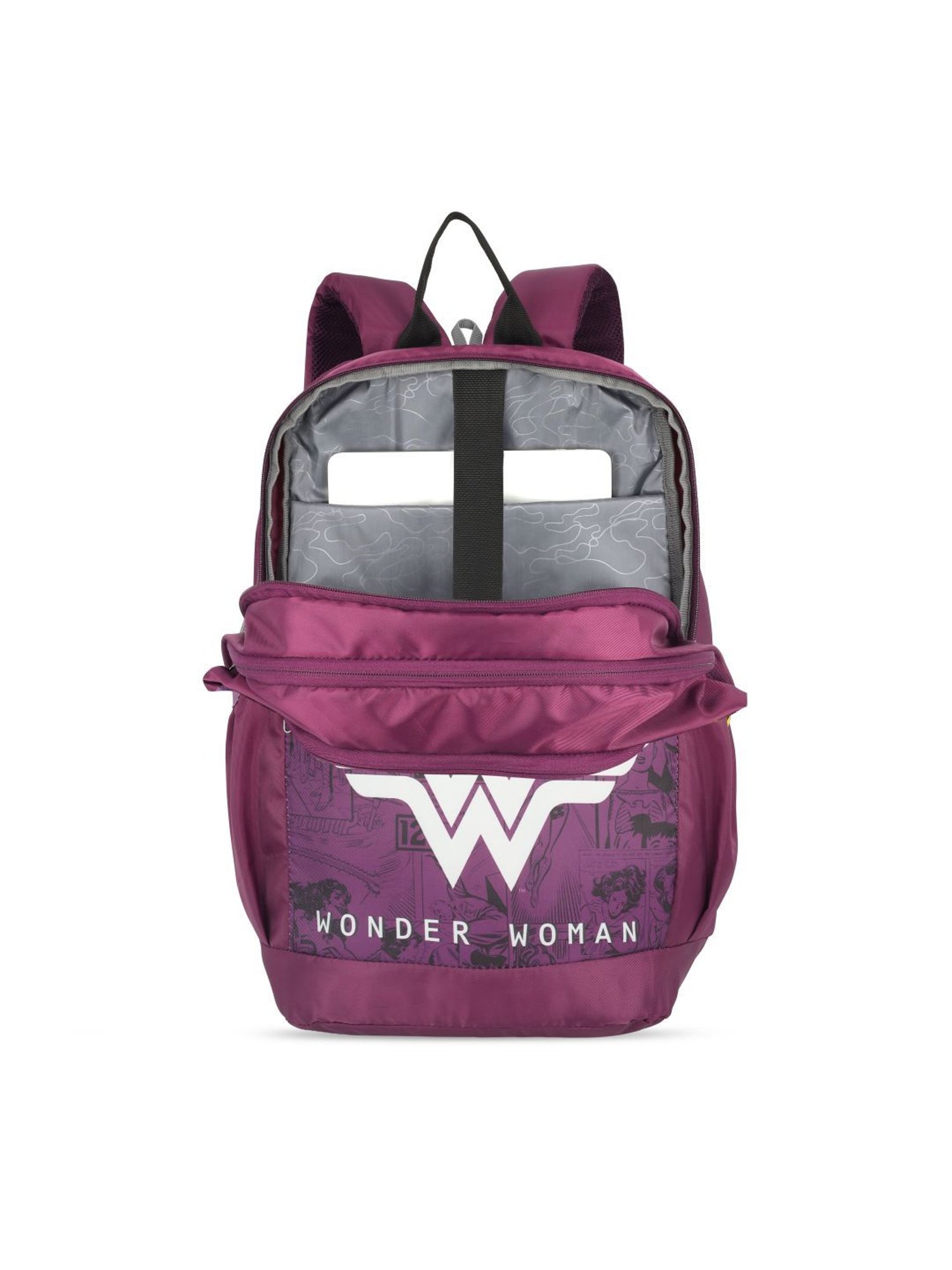 LAVIE SPORT Maroon Printed Laptop Backpack