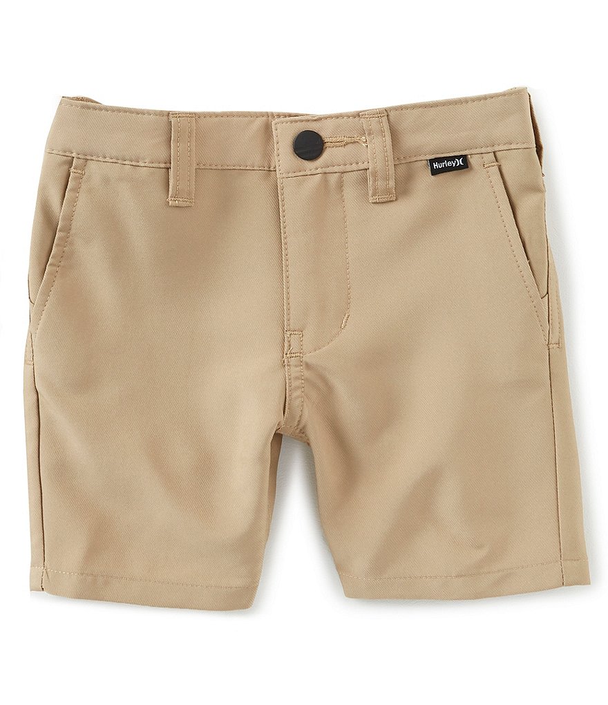 Edgehill Collection Baby Boys 3-24 Months Flat Front Linen Shorts