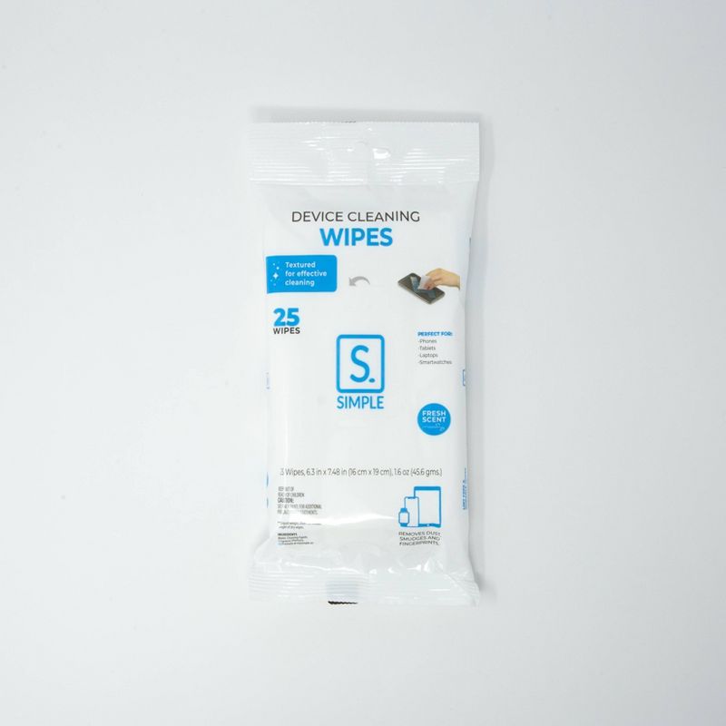 Simple Alcohol Wipes 25ct