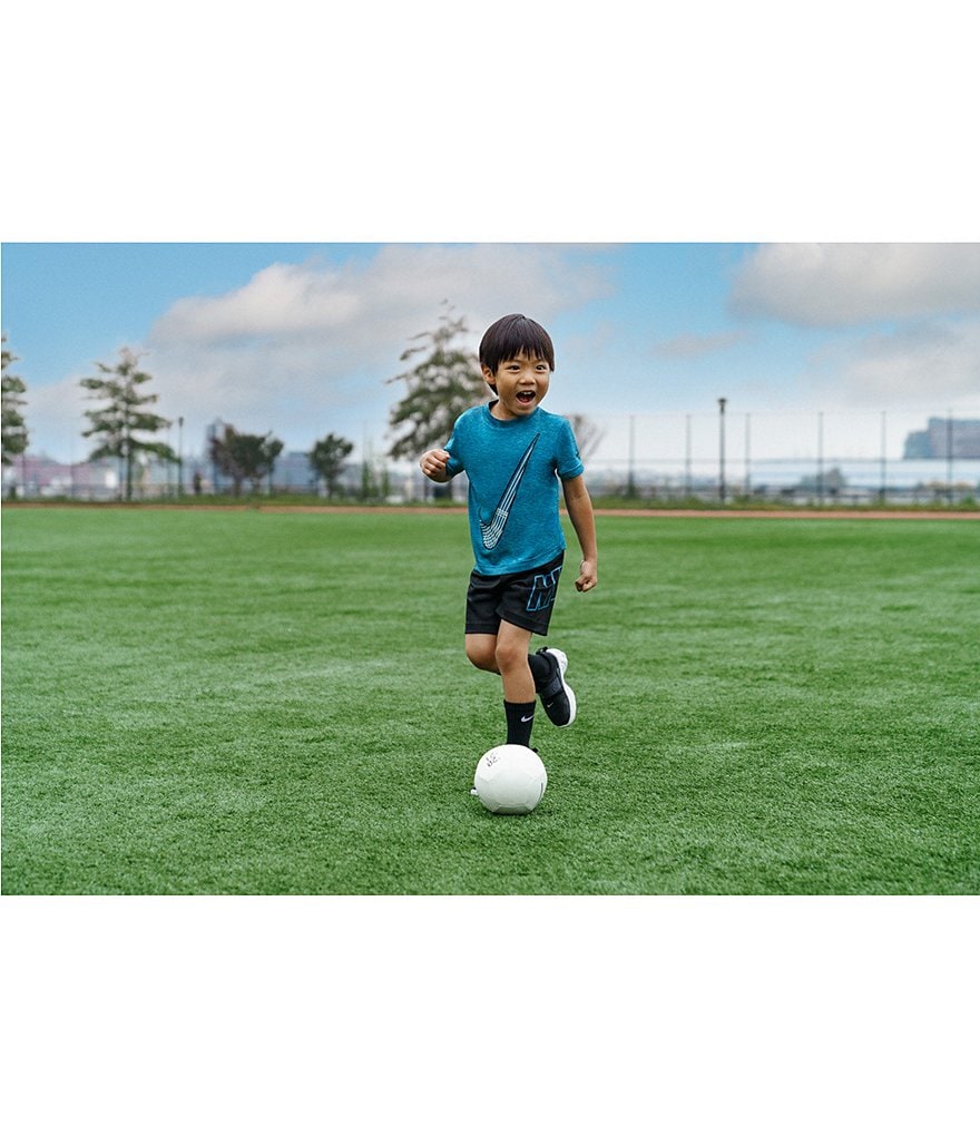Nike Little Boys 2T-7 Short-Sleeve Dropset Tee & Shorts Set