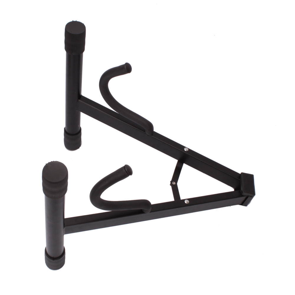 A-Shaped Electric Guitar Stand Black