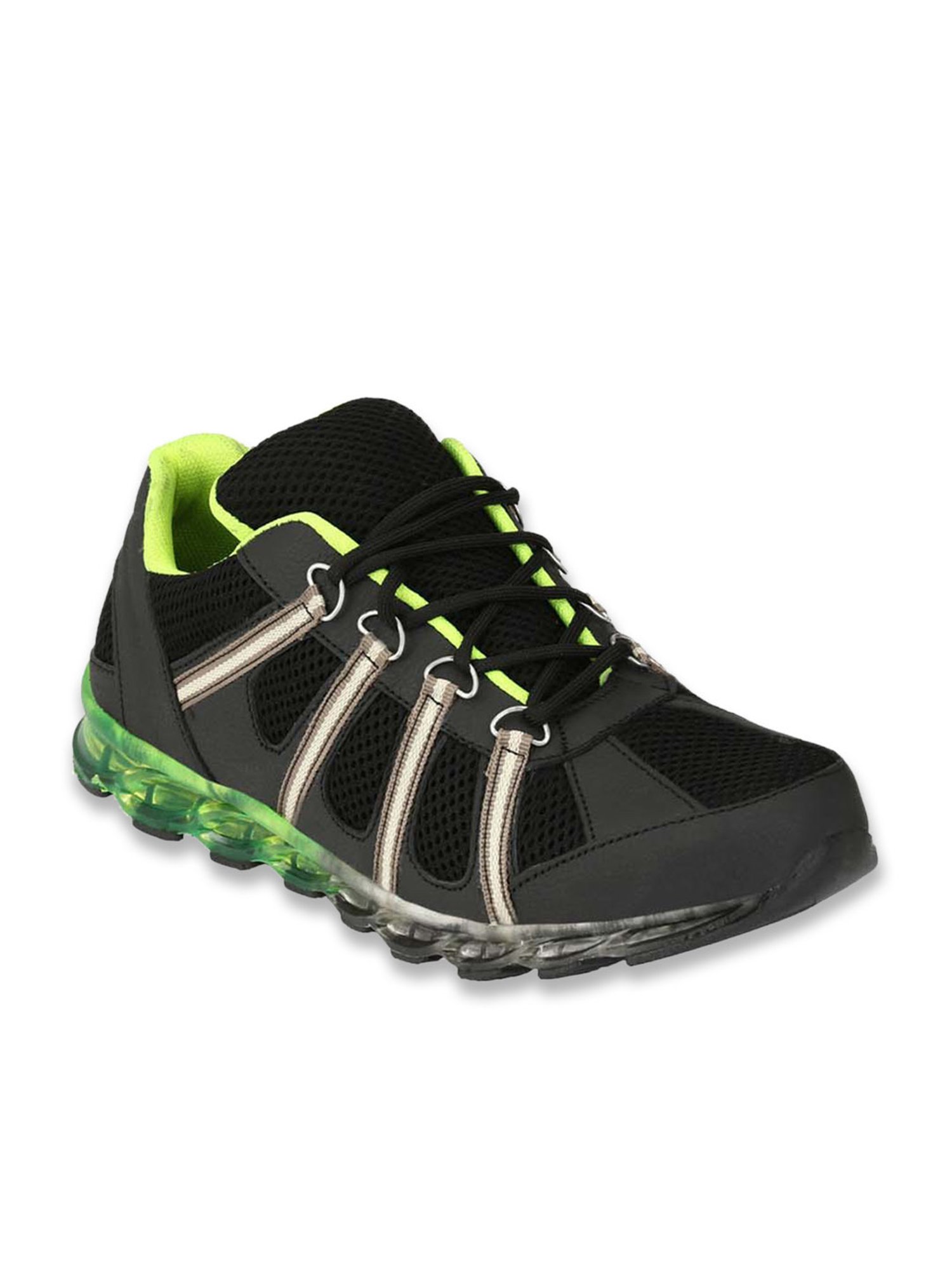 Eego Italy Men's Black Running Shoes