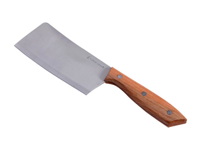 Gibson Home 107196.01 Seward 6 inch Cleaver with Wooden Handle