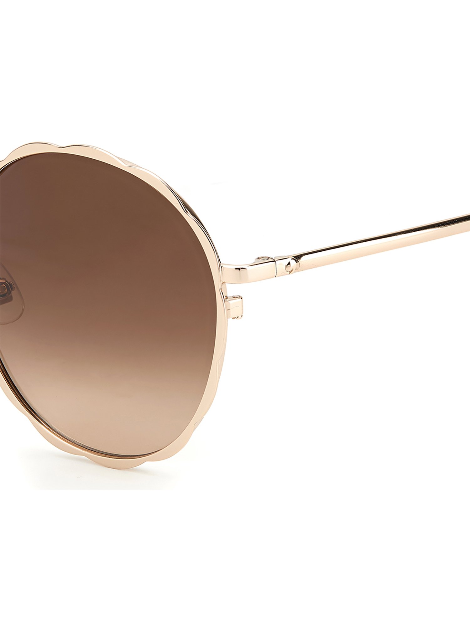 Kate Spade Brown Round Sunglasses for Women