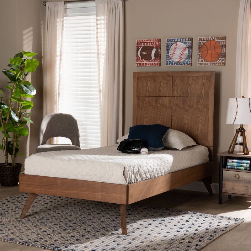 Jupiter Mid Tufted Platform Bed - Queen - Gray - Baxton Studio