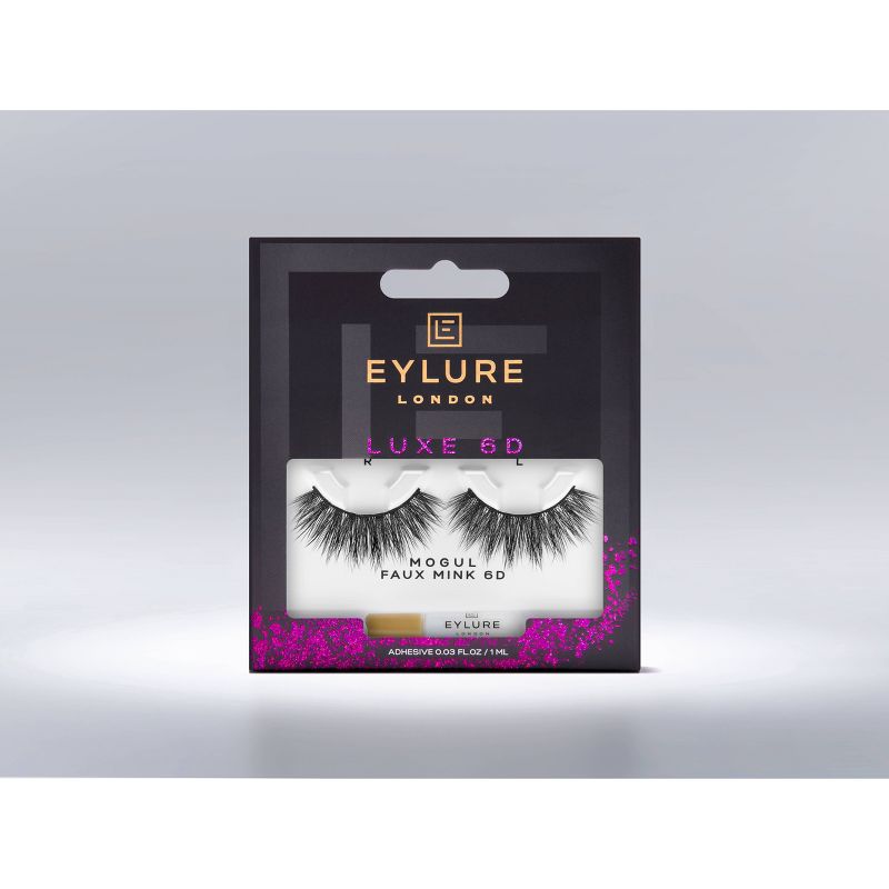 Eylure Luxe False Eyelashes - 6D-Mogul - 1pr