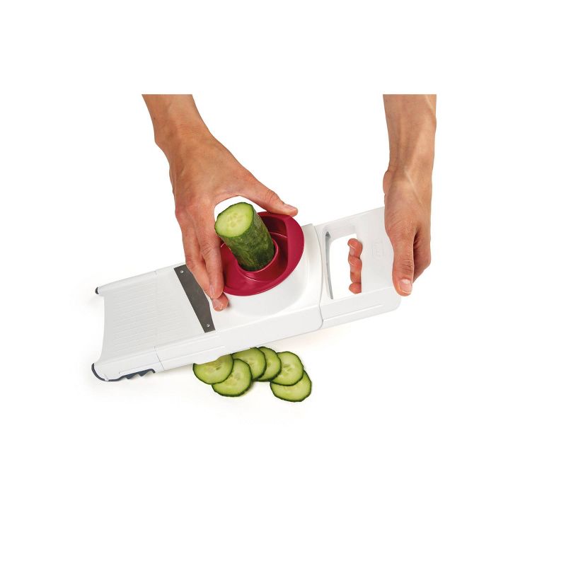 ZYLISS 4 in 1 Slicer Grater - Vegetable Cutter, Adjustable and Collapsible with Non-Slip Grip