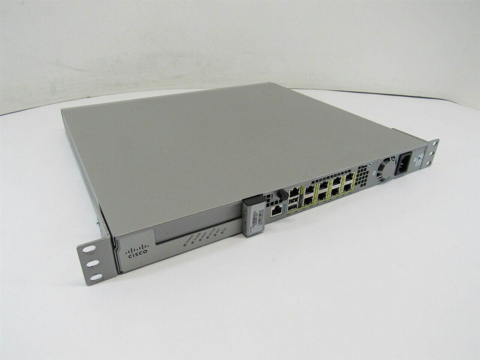 Cisco Asa5525-Ssd120-K9 5525-X Sw 8Ge Data 1Ge Mgmt Ac 3Ses/Aes 120Gb Ssd Rmk