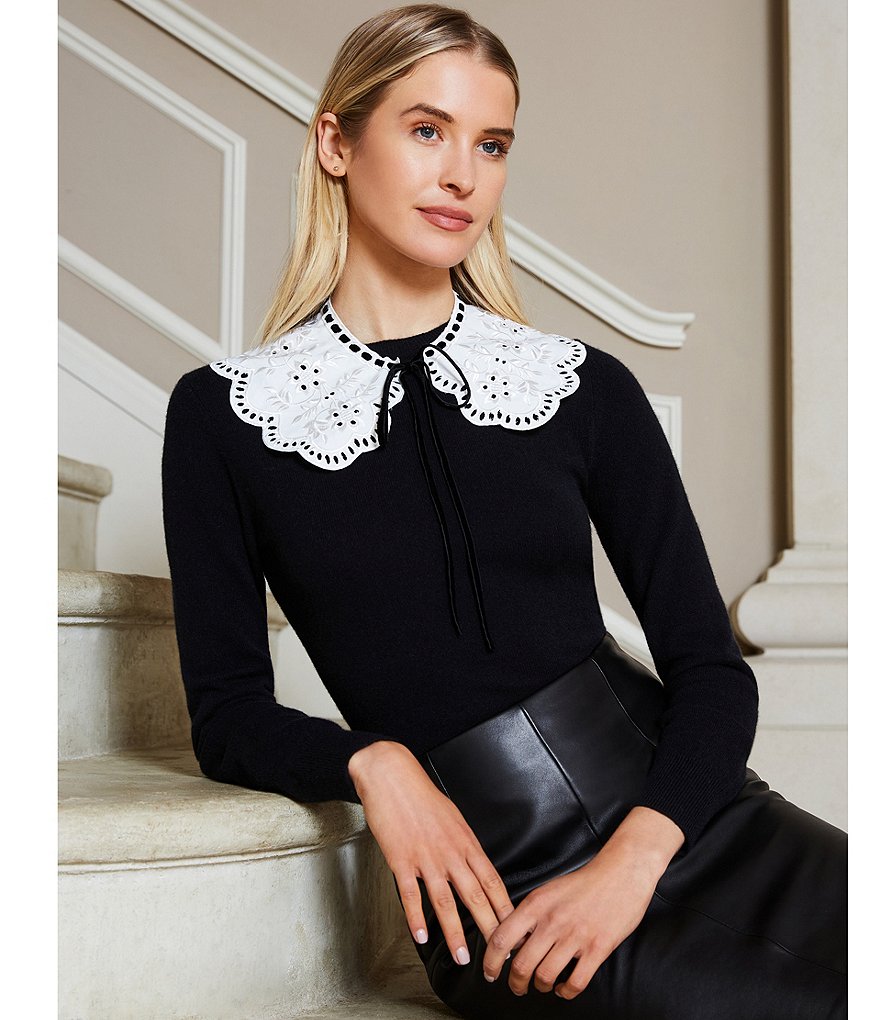 Cejon Metallic Crocheted Fringe Metallic Evening Wrap