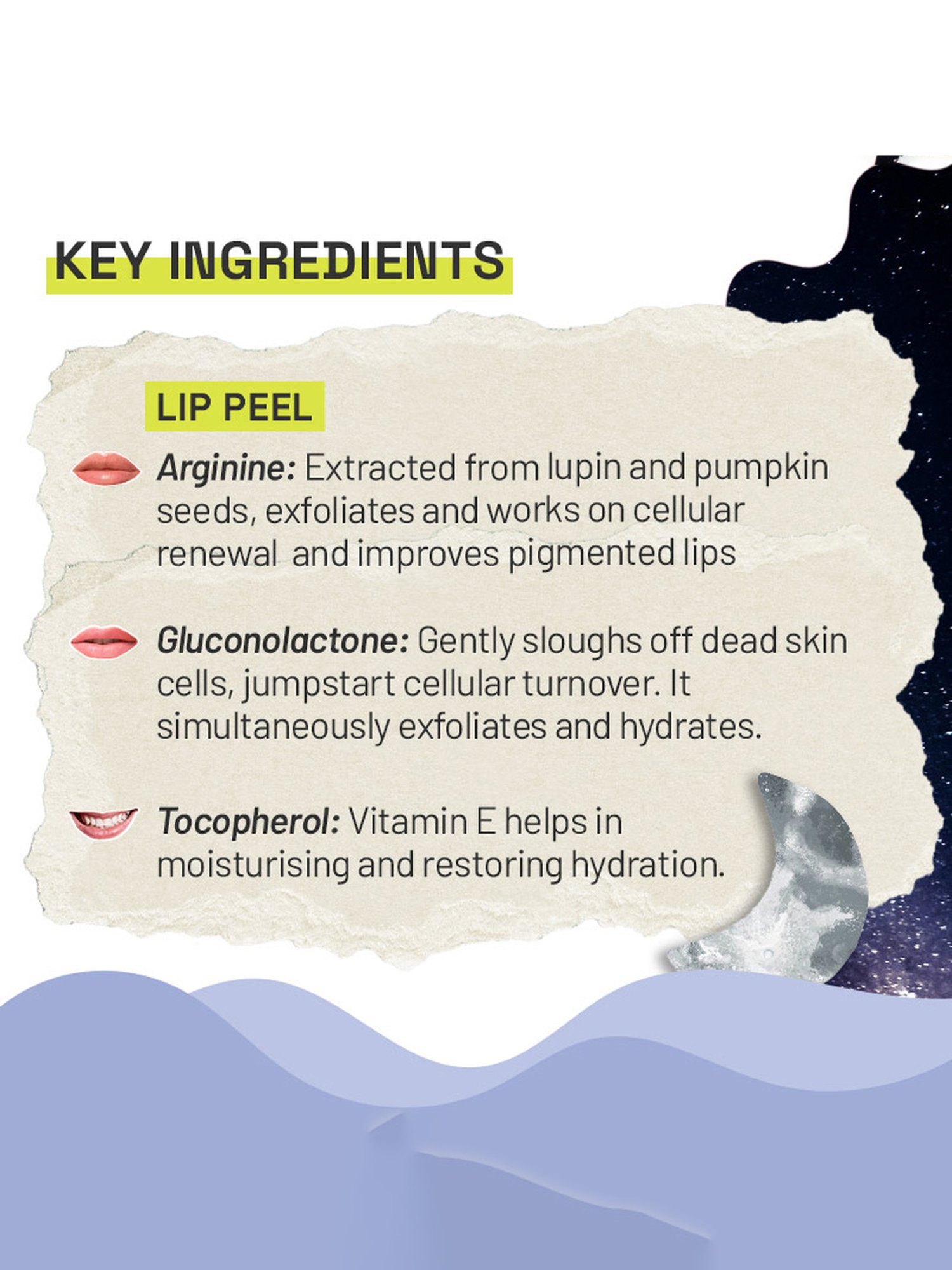 Flurth Korean Night Lip Care Trio - Lip Balm, Lip Peel & Lip Mask