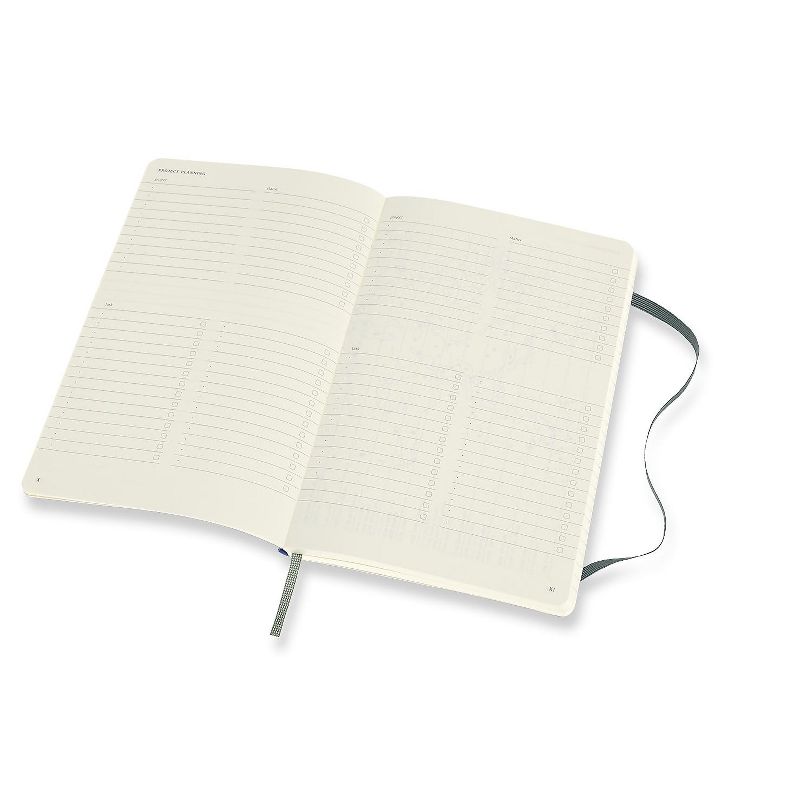 Moleskine MSKN PRO Notebook, Large (5x8.25), Forest Green 620794