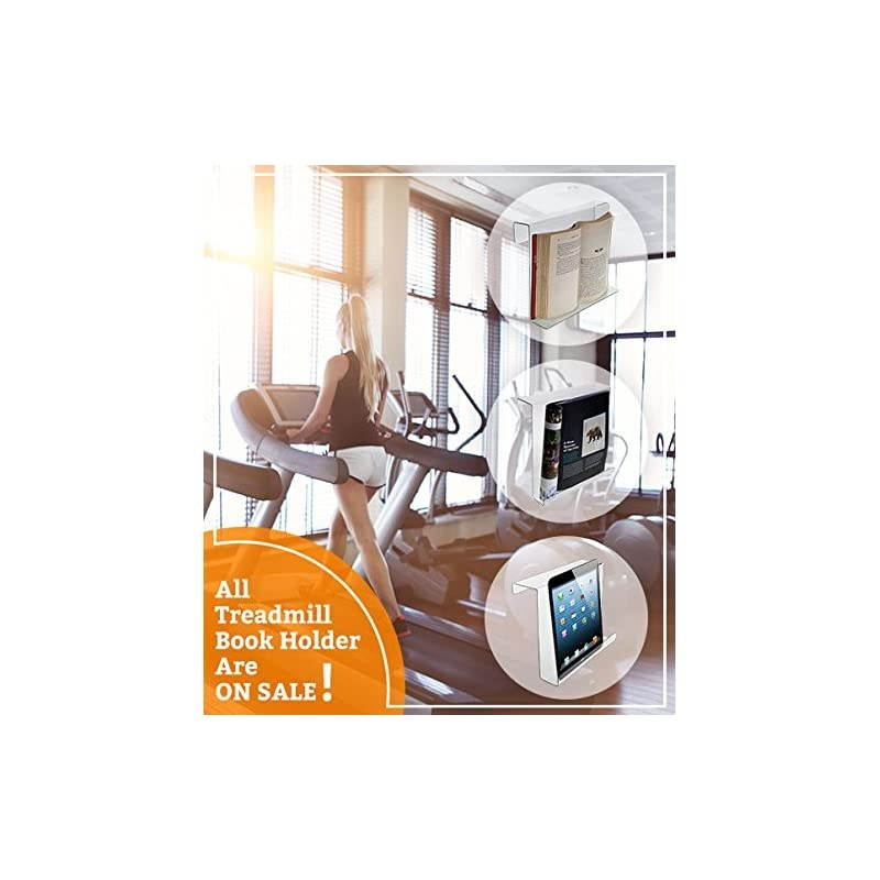 One LLC Compact Reading Rack Treadmill Book Holder TBHC