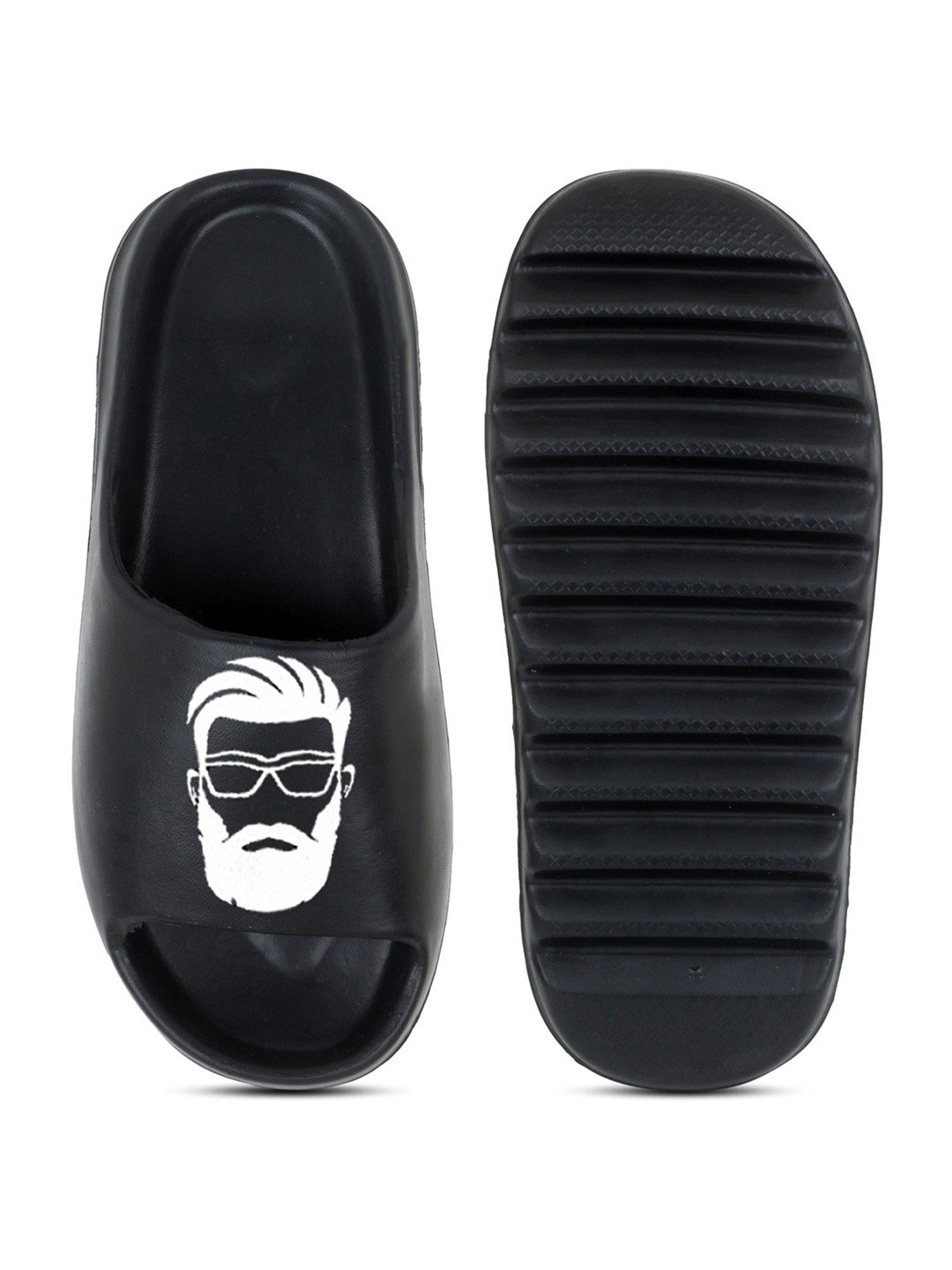 Pampy Angel Men's Black Slides