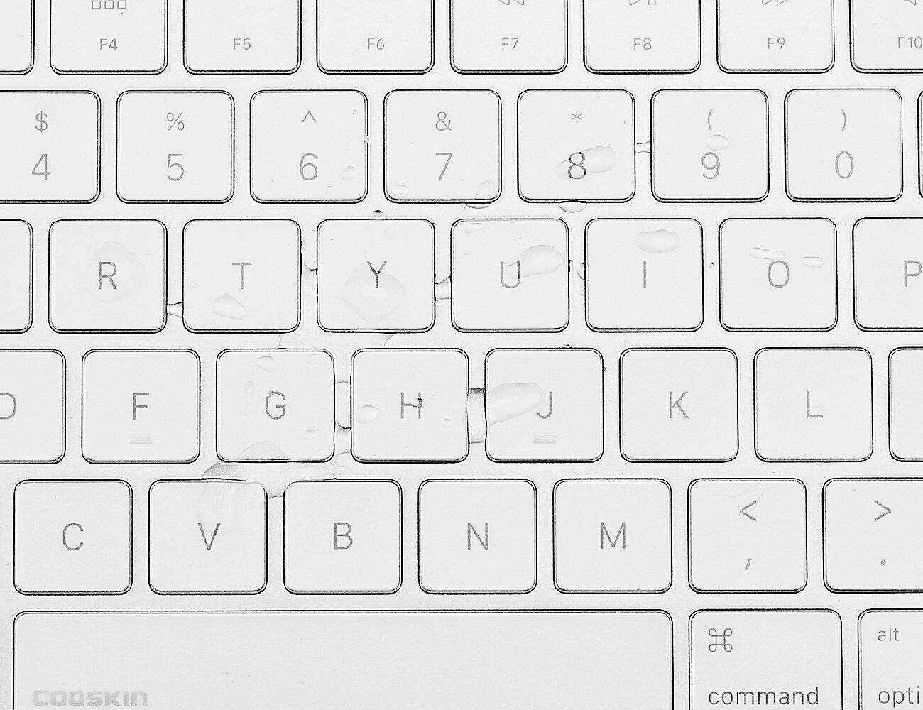 COOSKIN Keyboard Cover Skin for Apple Wireless Magic Keyboard Ultra Thin Clear Soft TPU Type Protector, 2015 New US Version (MLA22LL/A)