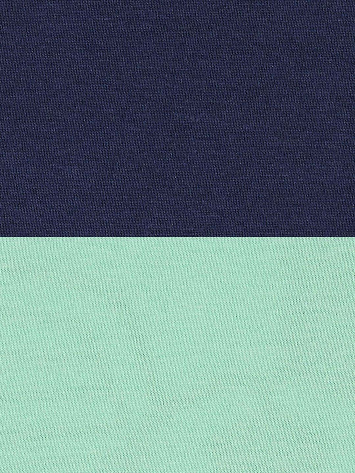 Pantaloons Junior Navy & Green Cotton Printed T-Shirts