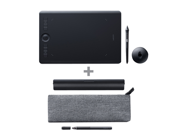 Wacom Intuos Pro Digital Graphic Drawing Tablet for Mac or PC, Medium (PTH660)