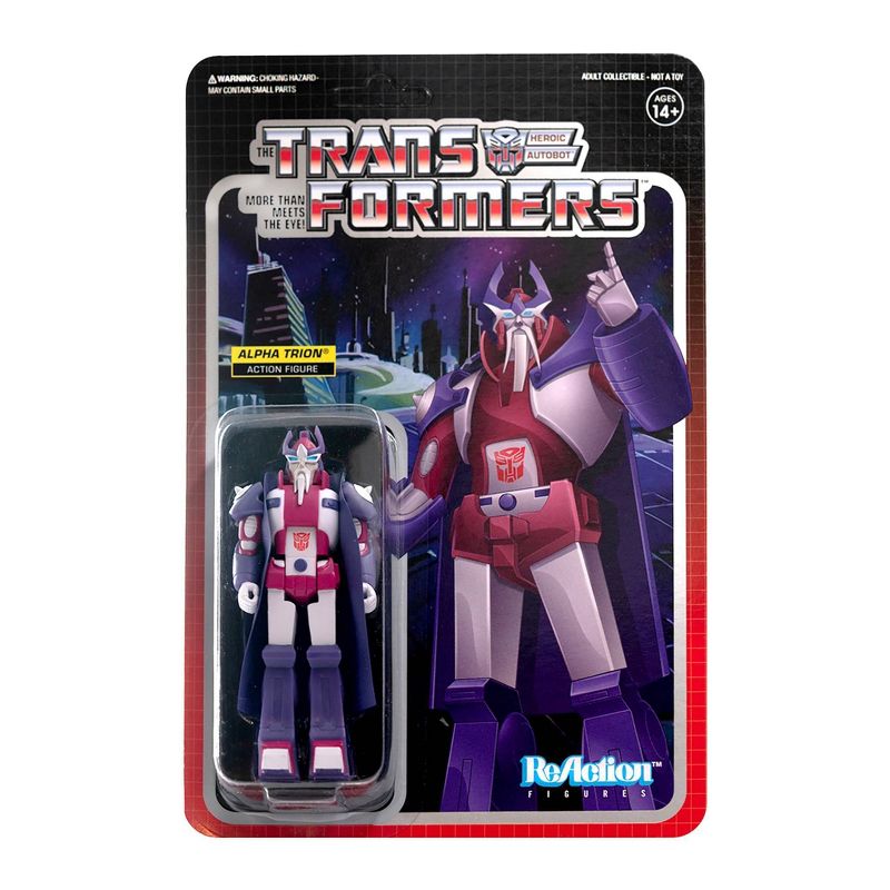 Super7 Transformers ReAction Figure - Alpha Trion