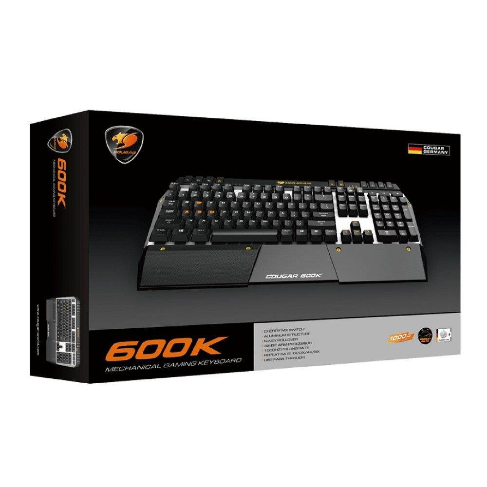 Cougar Keyboard KBC600-1IS 600K Mechanical Gaming USB Red Retail