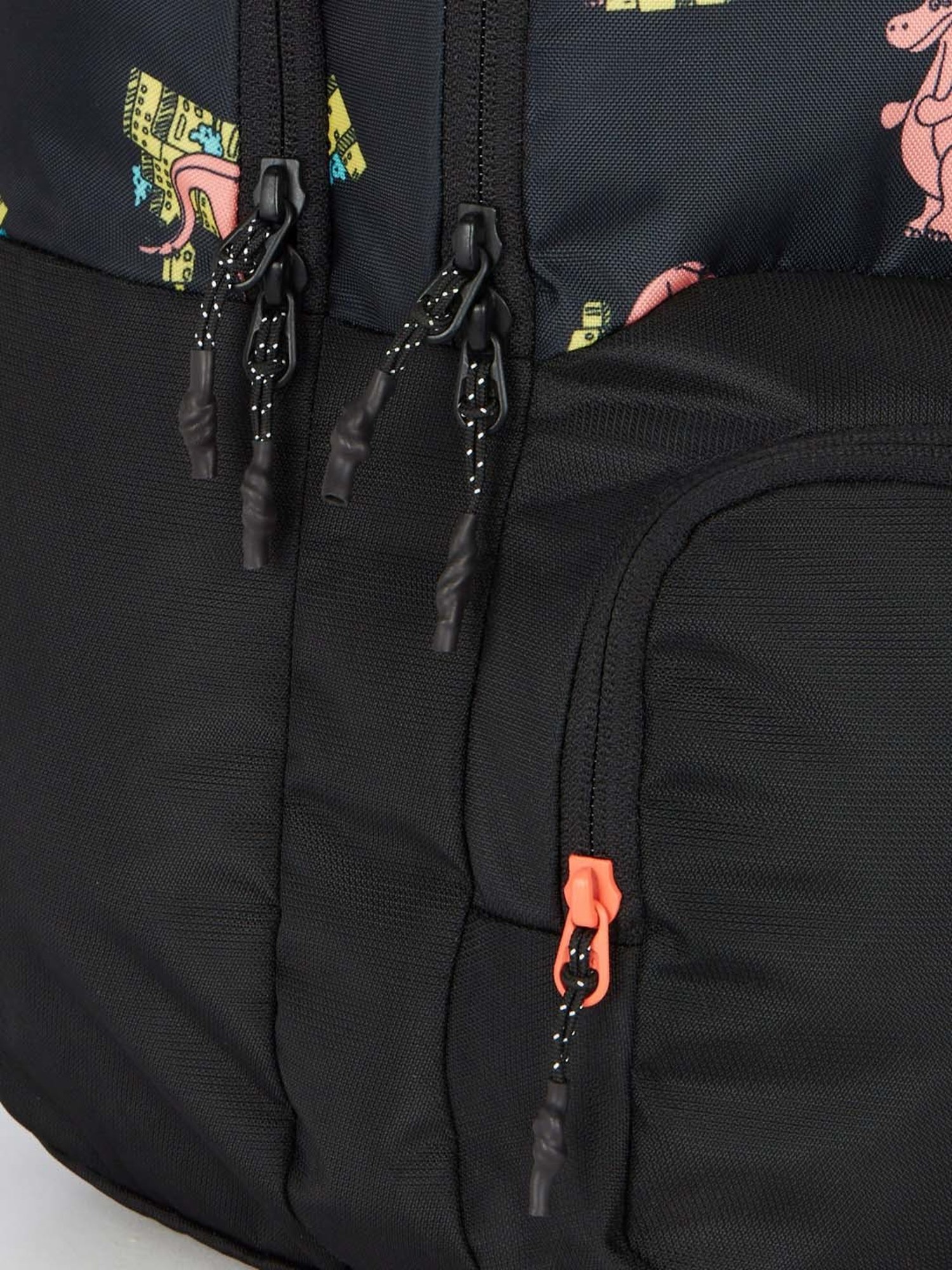 Wiki 24 Ltrs Black Medium Backpack