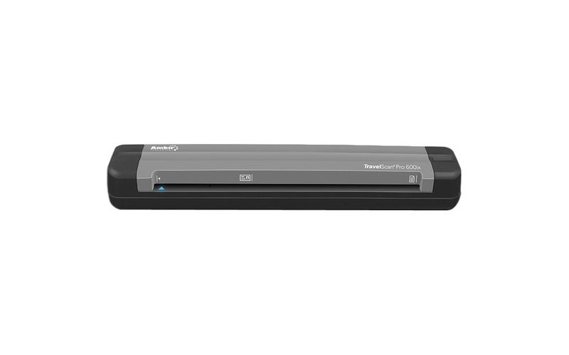 Ambir TravelScan Pro 600ix Sheetfed Scanner - 600 dpi Optical - 48-bit Color - 8-bit Grayscale - USB