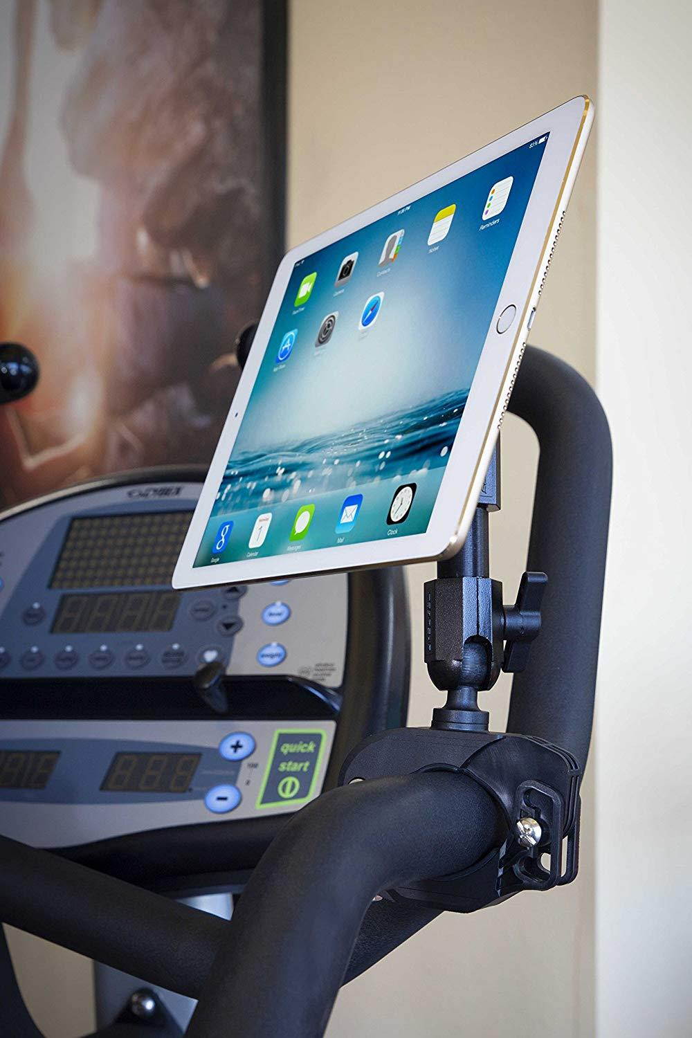 Scosche Spinning Bike MagicMount XL | Universal Magnetic Tablet Phone Mount Fitness Equipment, Elliptical Machines, Treadmills, Spin Bikes Cycle Trainers