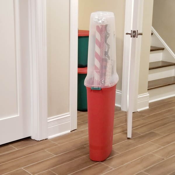 Homz 40" Wrapping Paper Storage