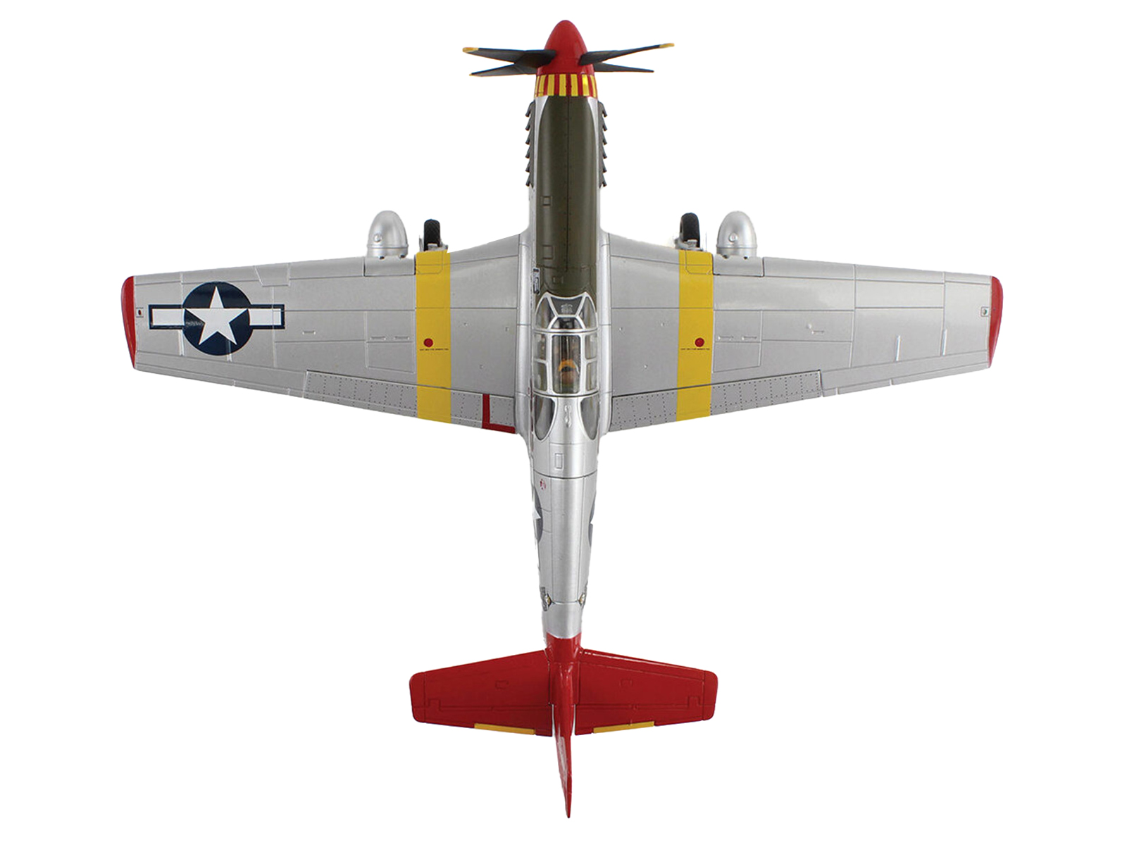 North American P-51D Mustang Fighter Aircraft "Lt. Col. McComas 118th Tactical Reconnaissance Squadron 23rd Fighter Group China" (1945) United States Army Air Force "Air Power Series" 1/48 Diecast Model by Hobby Master