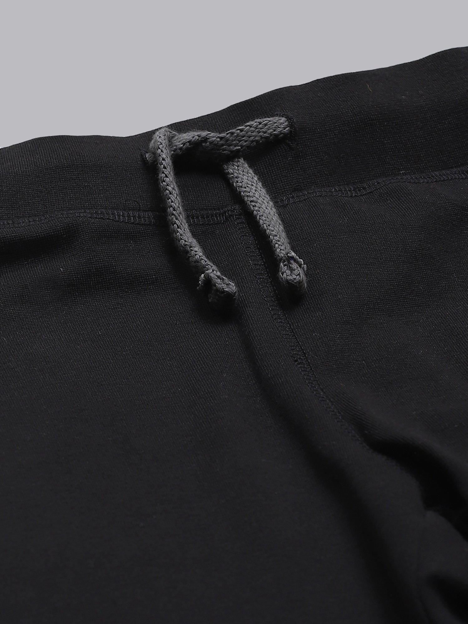 Cayman Black Mid Rise Track Pants