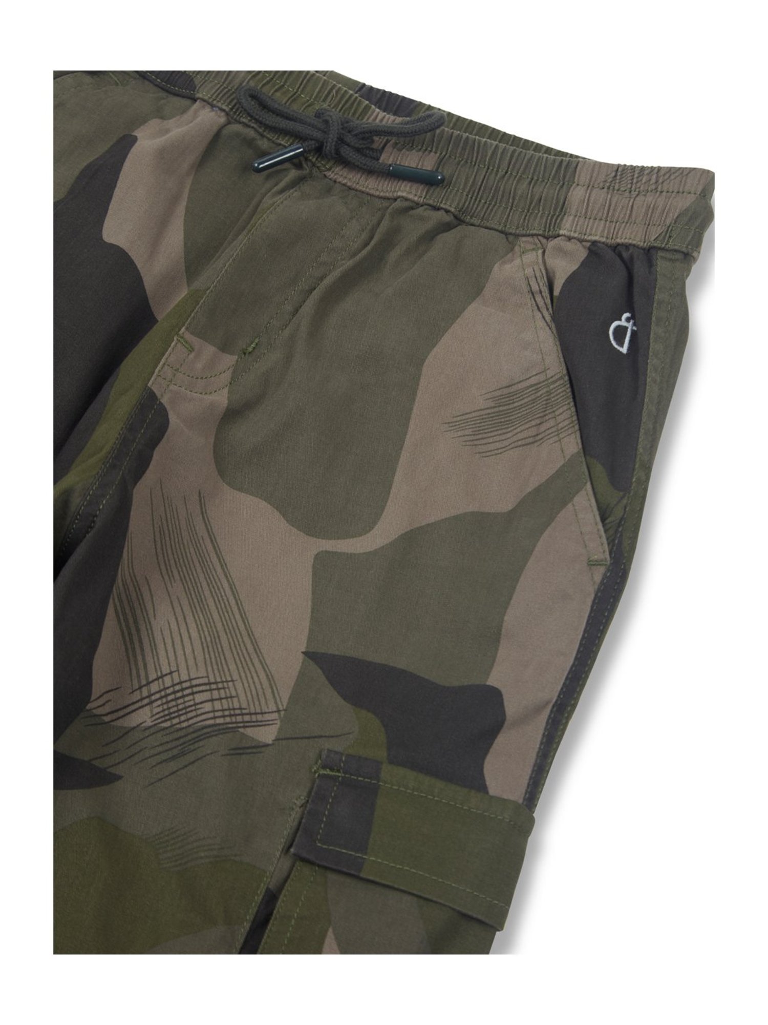 Gini & Jony Kids Multicolor Camouflage Joggers