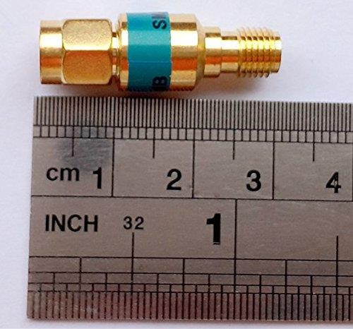 Hestish Attenuator 2W SMA male to female DC-6.0GHZ 50ohm (1dB)