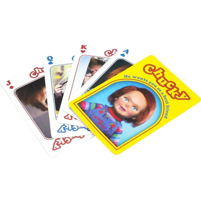 NMR Distribution Child's Play Chucky Playing Cards | 52 Card Deck + 2 Jokers
