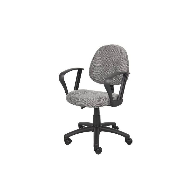 Vibrant Black and Chrome Swivel Task Office Chair with Tractor Seat