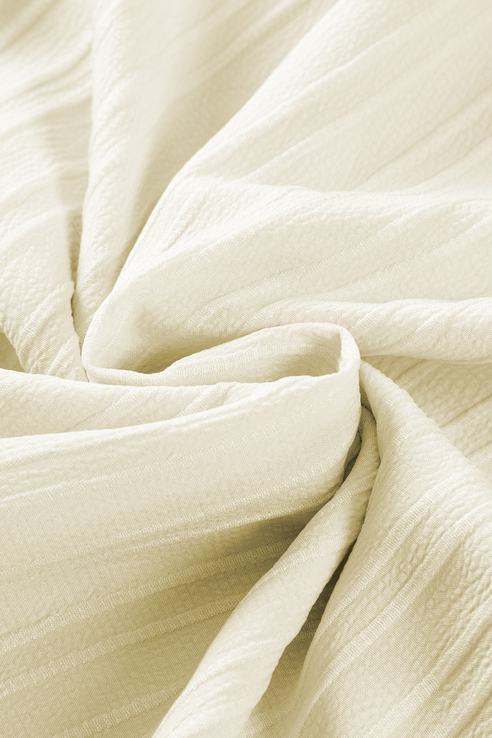 Beige Contrast Guipure Lace Petal Sleeve Plus Size Blouse