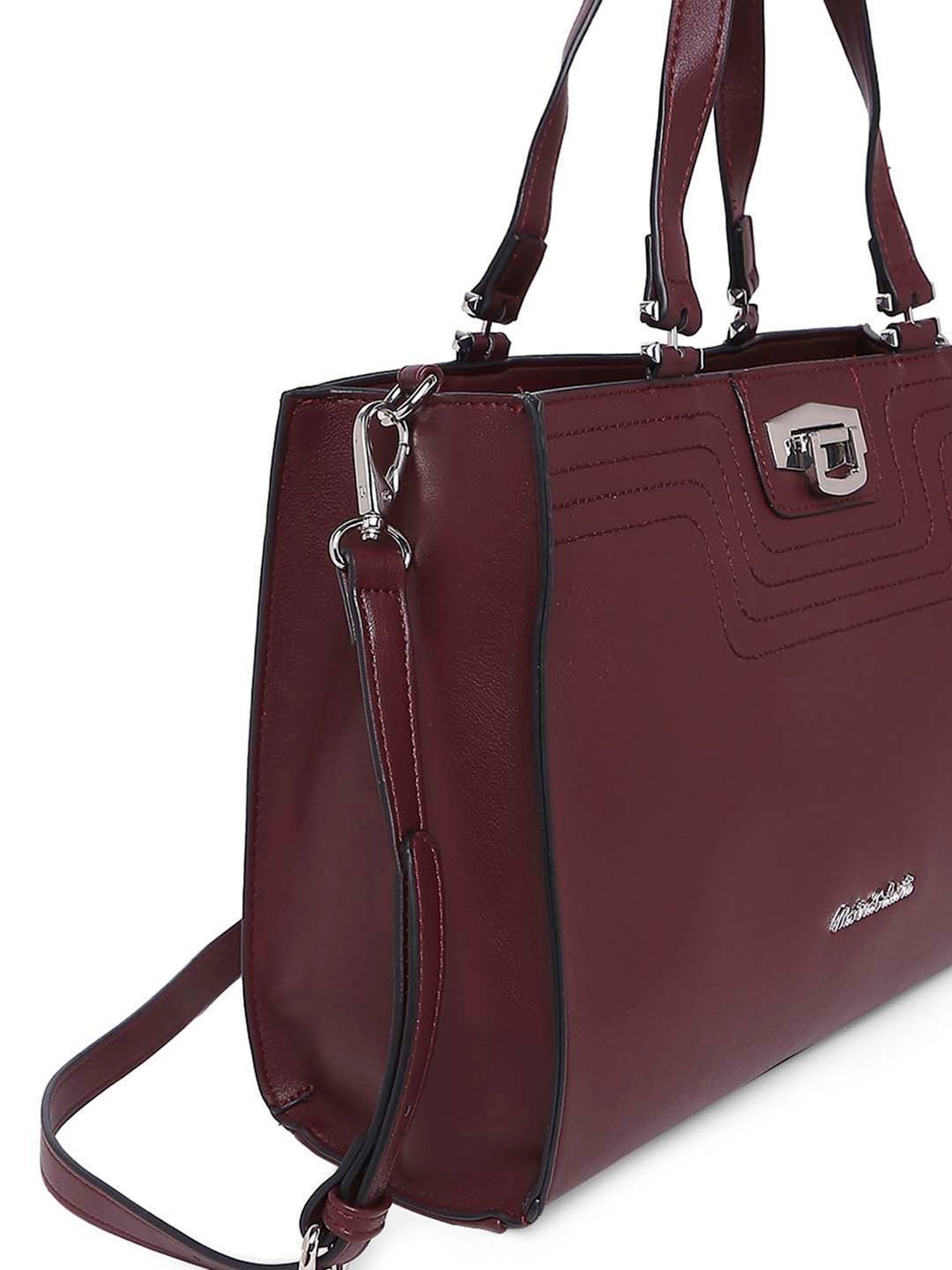 Marina Galanti Wine Midnight Sonata Soft Tote