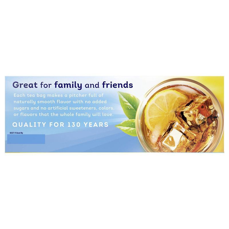 Lipton Family Black Iced Unsweetened Black Tea Bags - 48ct