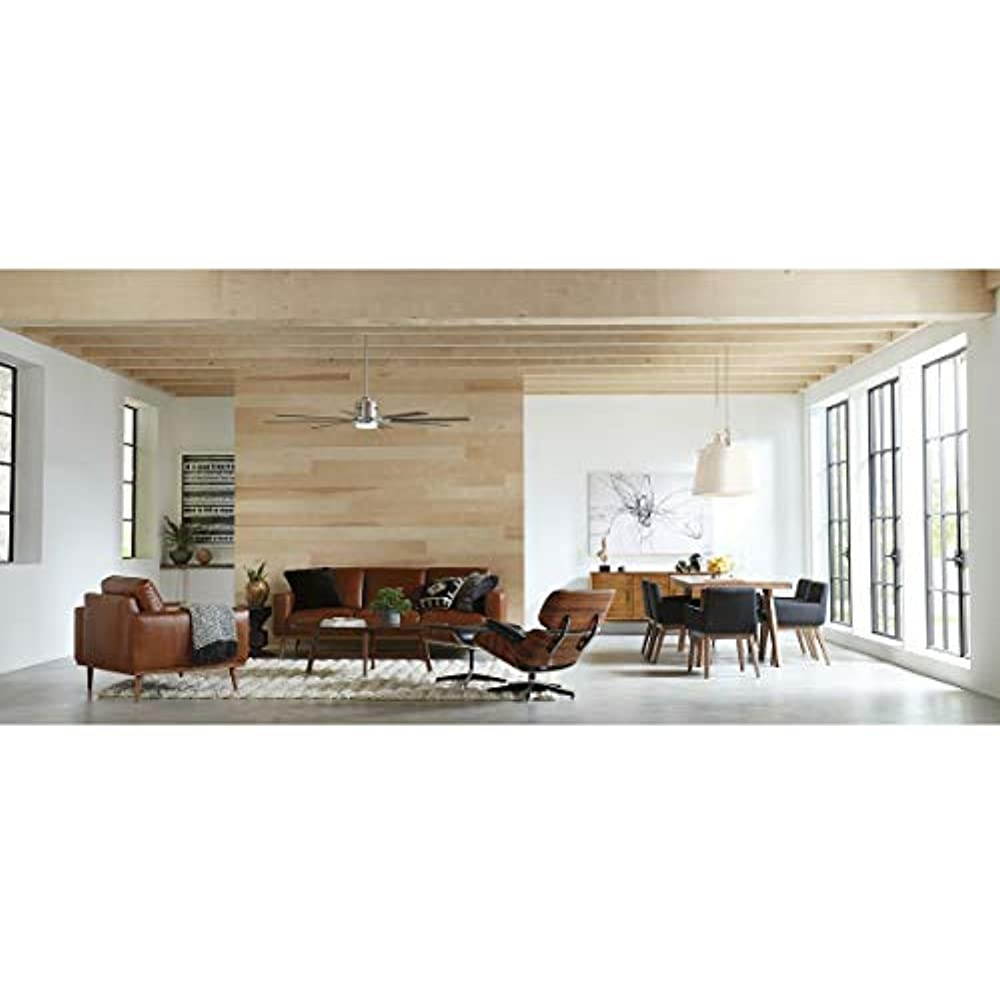 Vast Collection 72-Inch 8-Blade Gray Modern Ceiling Fan