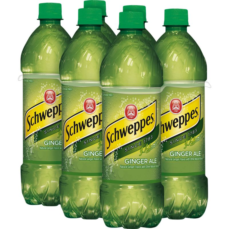 Schweppes Ginger Ale - 6pk/0.5 L Bottles
