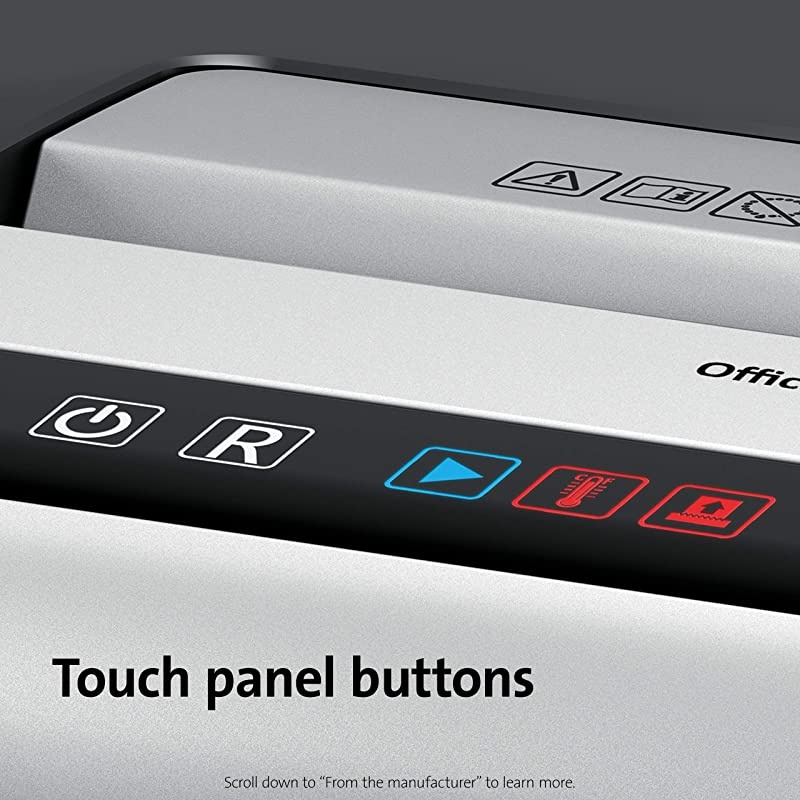 Shredder OfficeAssist 10Sheet AntiJam P4 Crosscut Security Shredder K52075AM